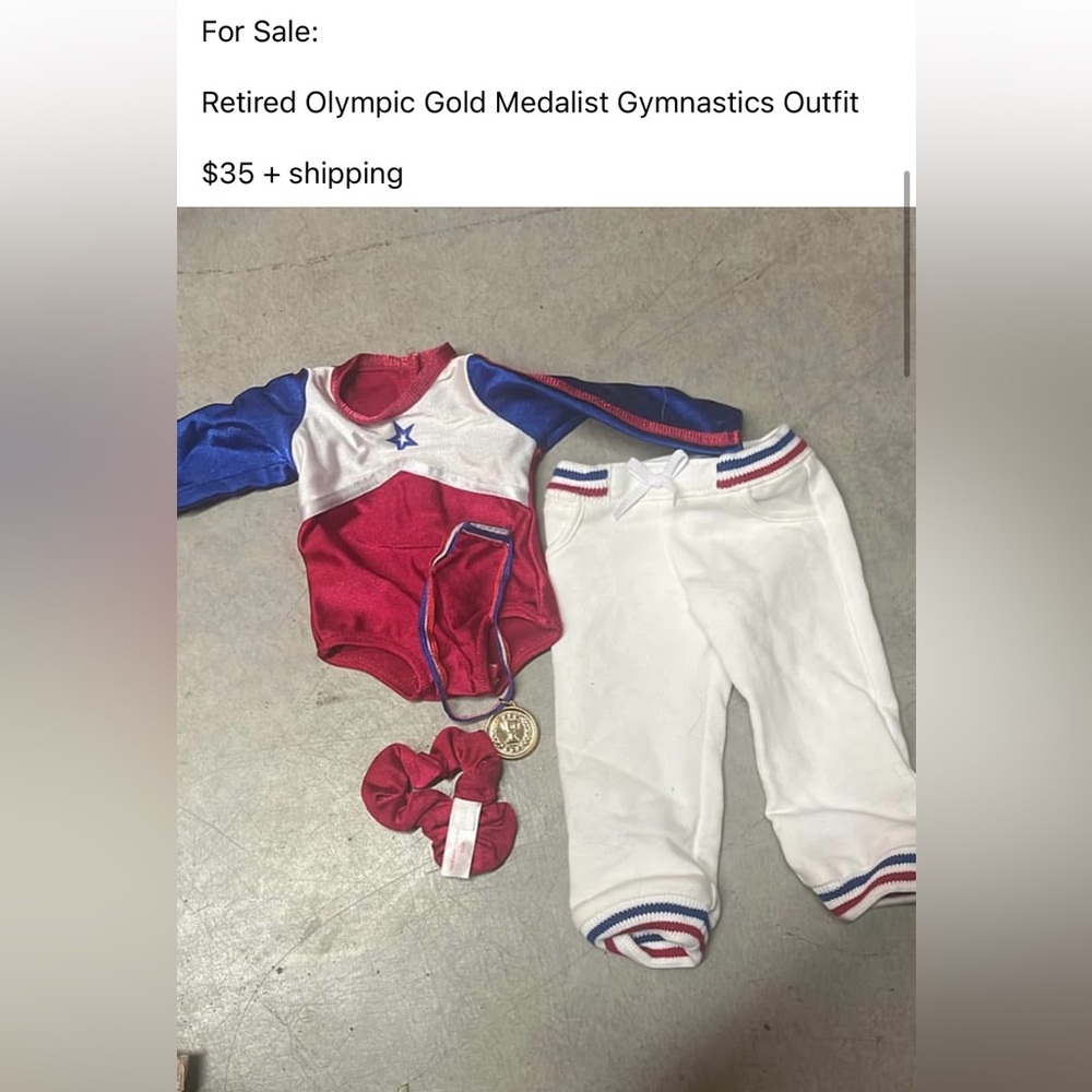 Retired AG Olympics Outfit